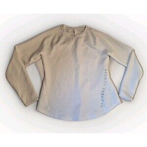 Under Armour ColdGear Shirt Women's Size Extra Large White Long Sleeve XL